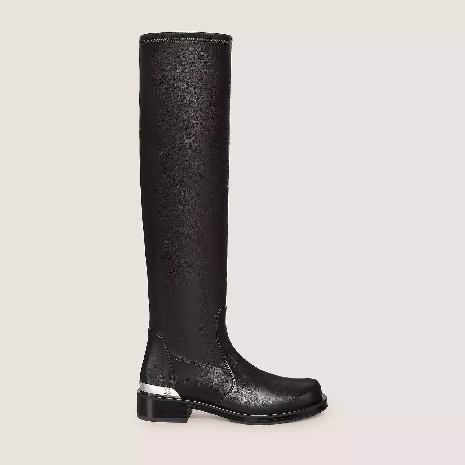 Knee-High Leather Boots